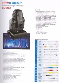 575W电脑摇头灯
